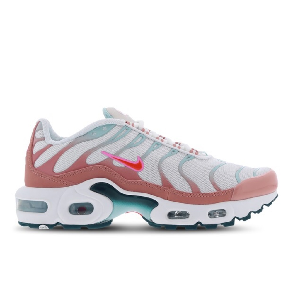 Nike Women's Air Max Plus White/Pink Sneakers